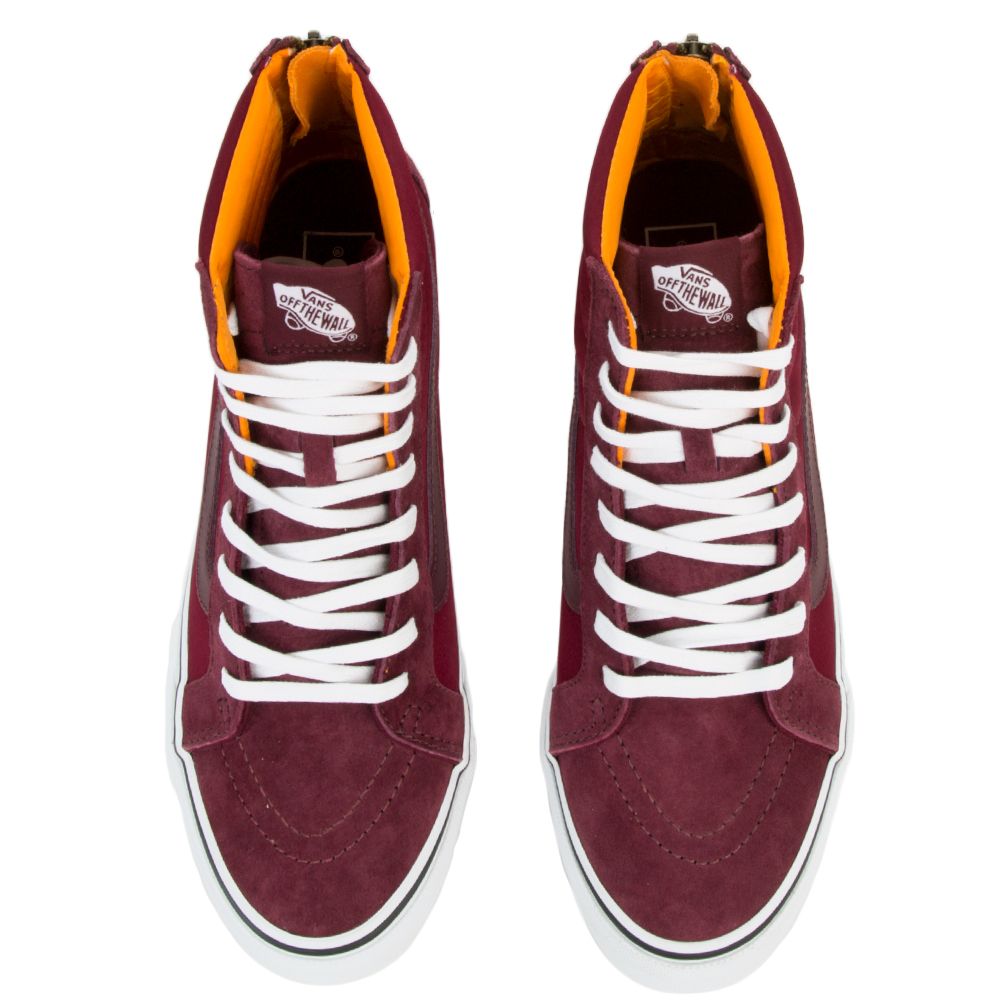 VANS SK8-HI SLIM ZIP PORT ROYALE/TRUE WHITE VN0A38GROC7 - PLNDR