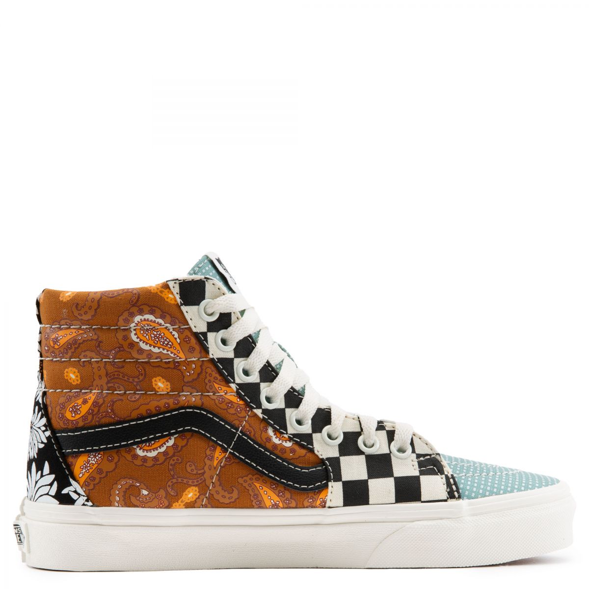 Vans sk8 shops hi tiger patchwork