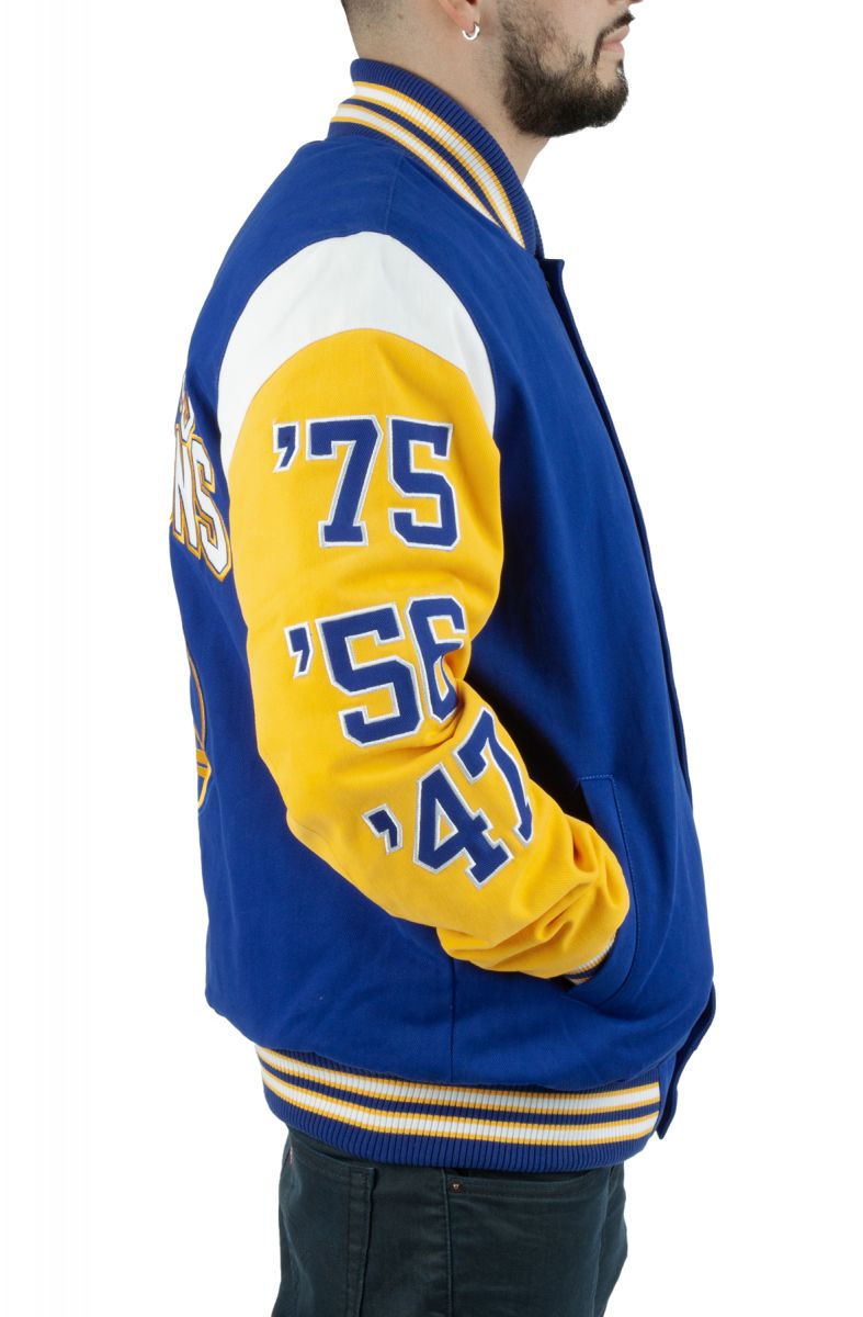 Chams Jacket STARTER Warriors 7X Champs Canvas Jacket LA230443 - Karmaloop