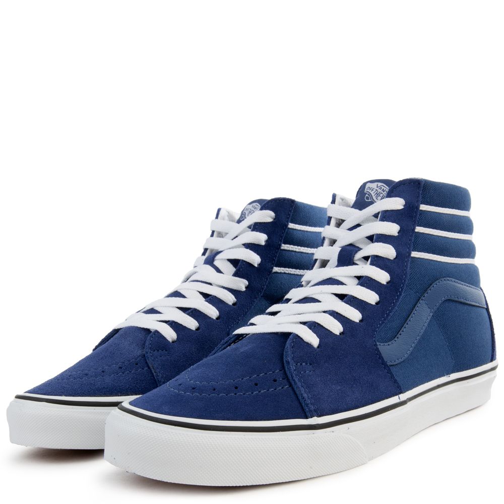 vans sk8 hi navy blue
