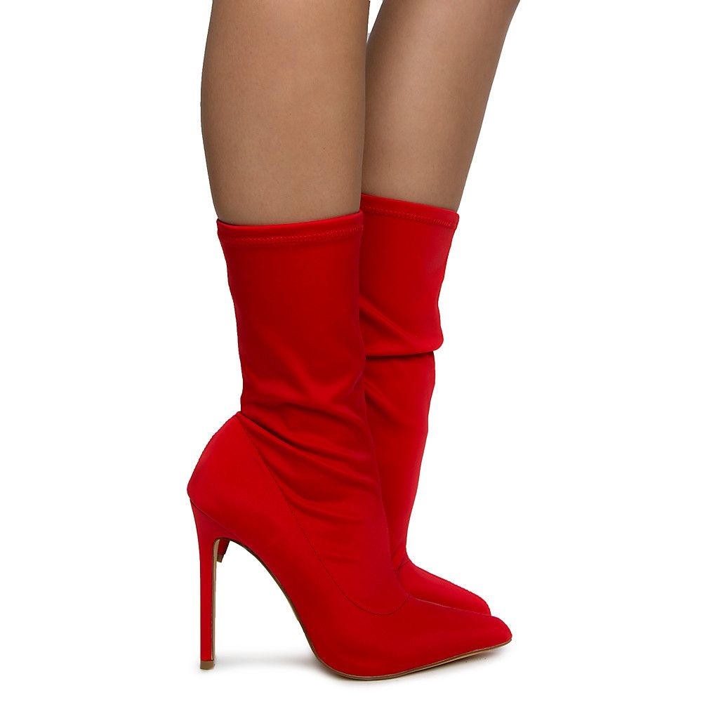 Stoned Ankle Heel Boot Reds – Layla B Boutique & Wholesale