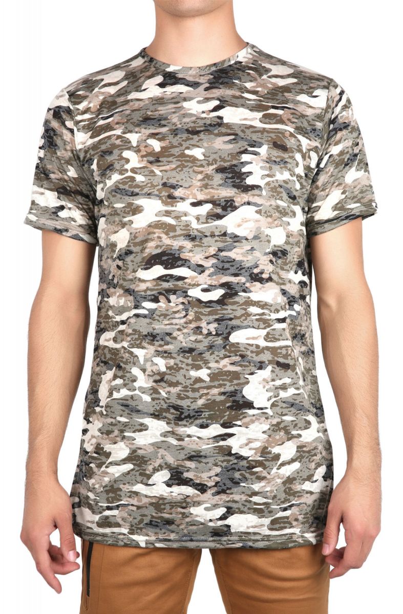 woodland camo tee