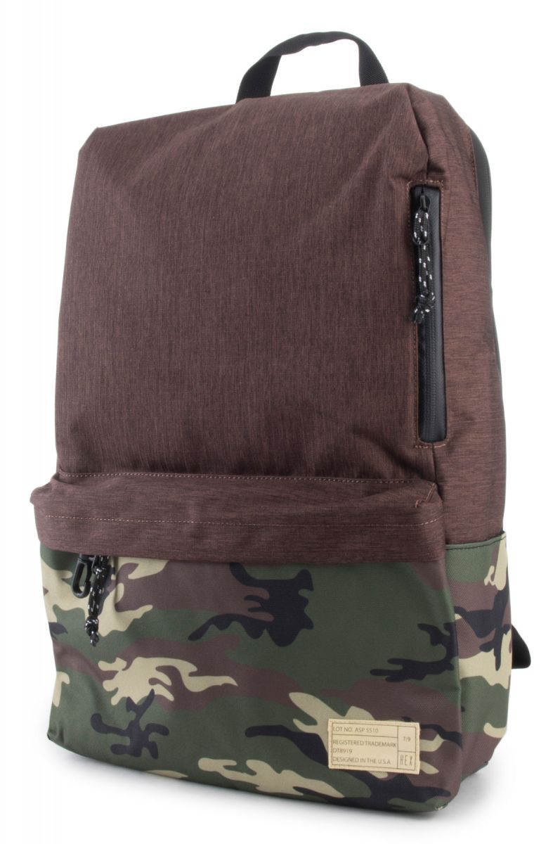 HEX The Exile Backpack in Aspect Brown Camo HX2011 BRCM PLNDR