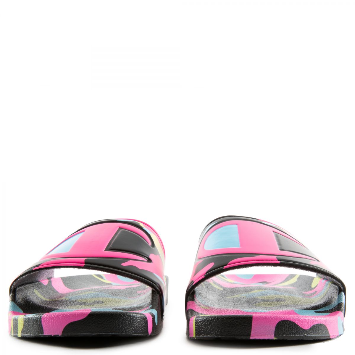 Pink camo hotsell champion slides
