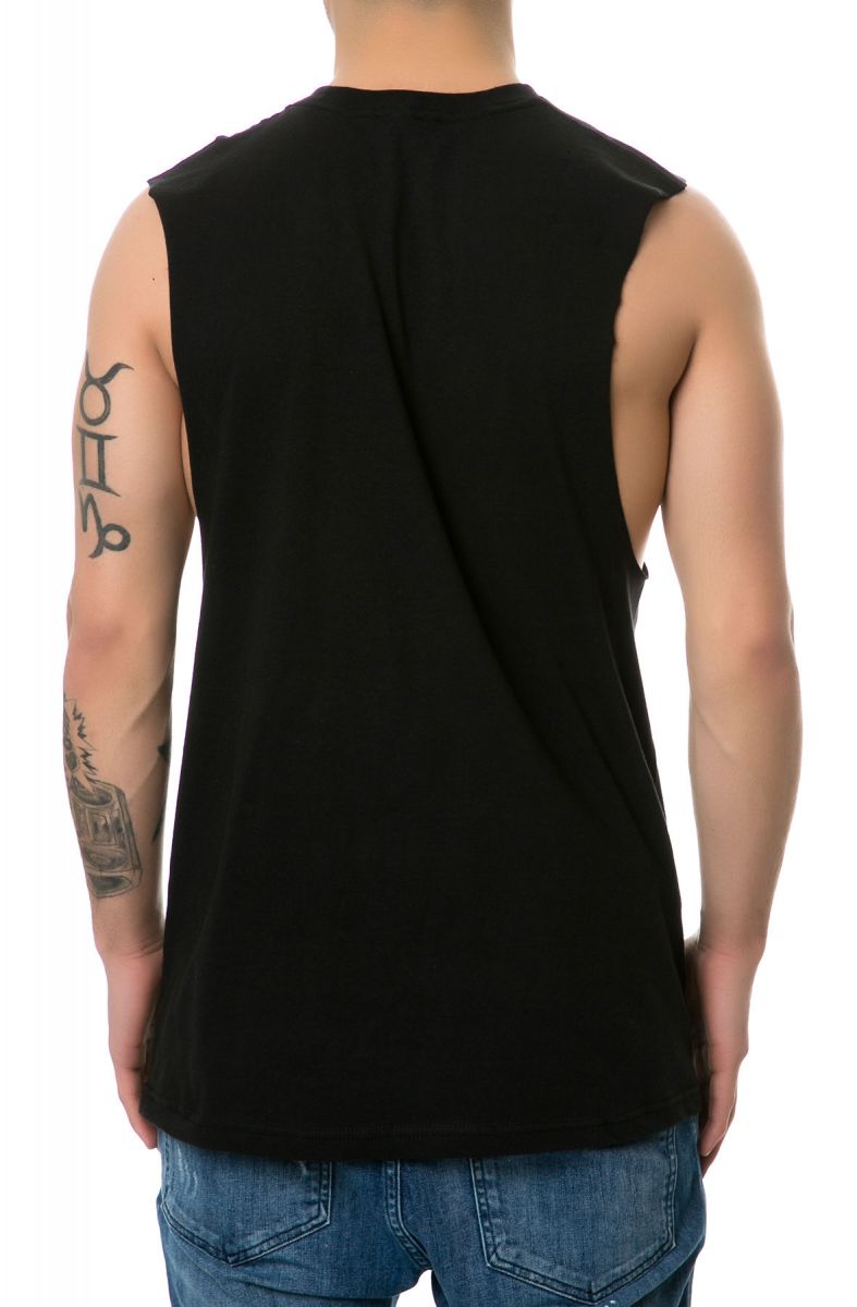 Reason T-shirt The SMH Emoji Muscle Tee in Black