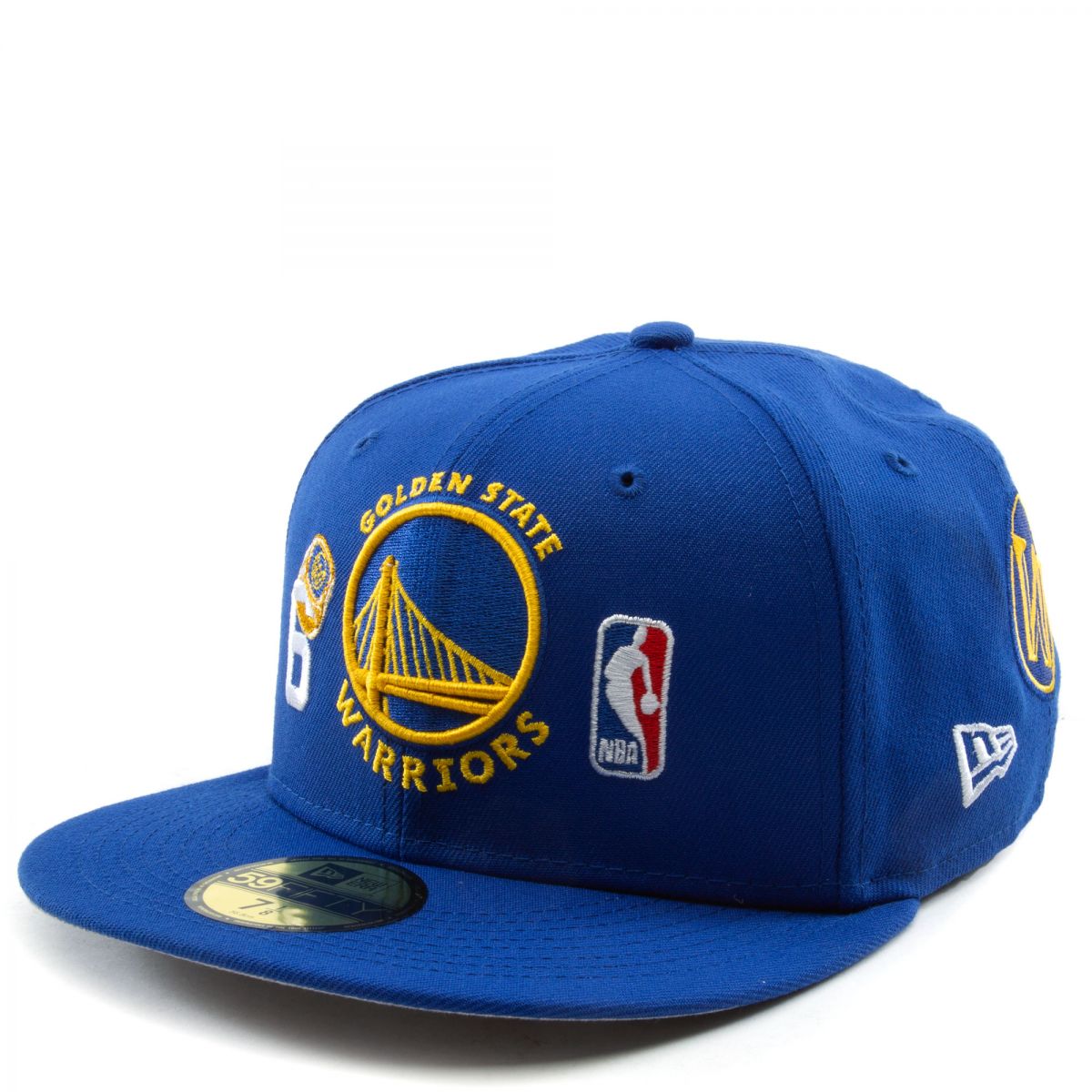 NEW ERA CAPS Golden State Warriors 6x World Champions 59FIFTY Fitted ...