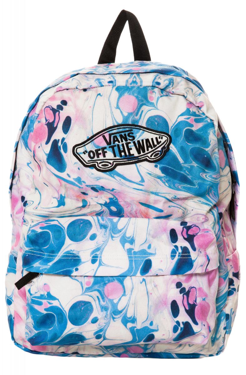 vans backpack marble