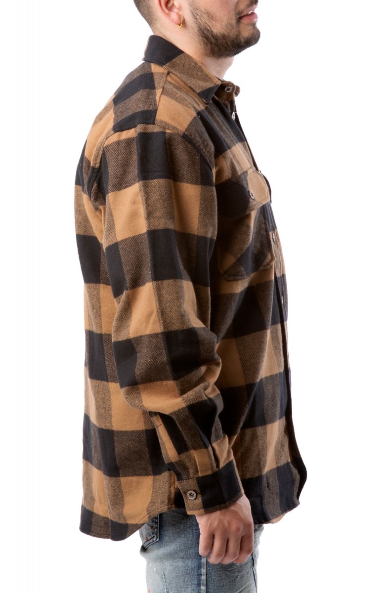 heavyweight flannel shirt uk