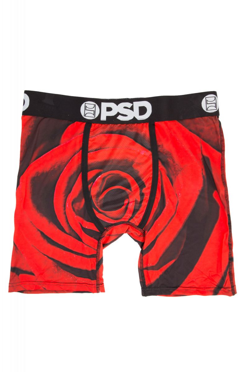 PSD The Red Rose Underwear in Red 11171001-RED - Karmaloop