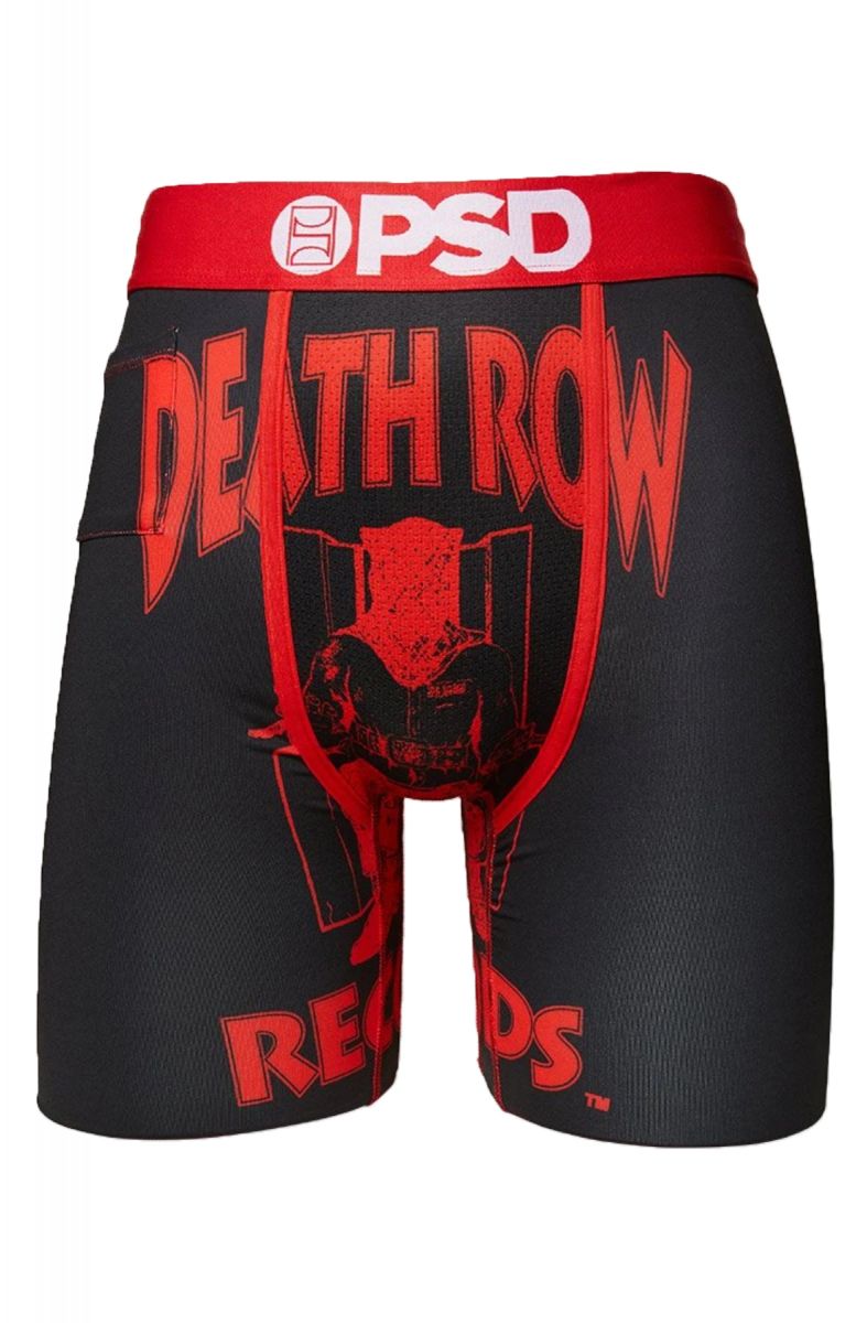 PSD x Death Row Records Black & Red Boyshort Underwear