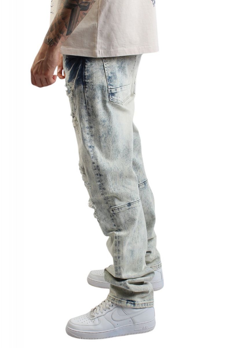 グランドインパクト　jjcostom CREEK SMOKE RISE Graham Ripped Jeans JP25106SK-GRM - Karmaloop