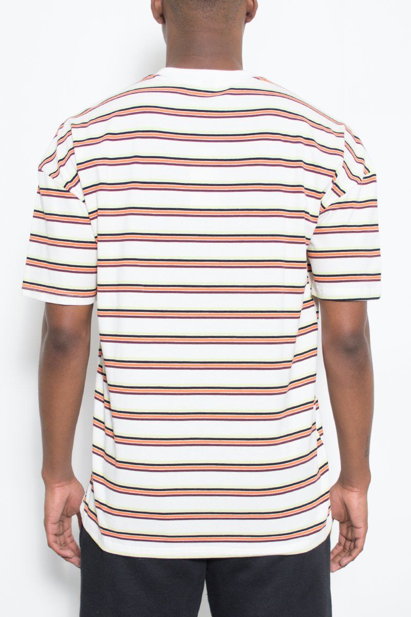 brown striped tshirt