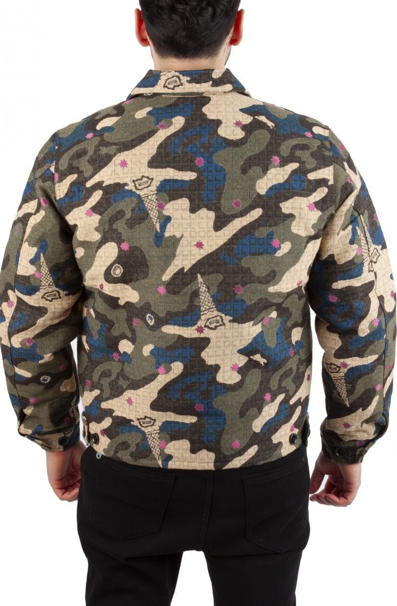 Elwood Camo Denim Jacket - Men's Coats/Jackets in Camouflage