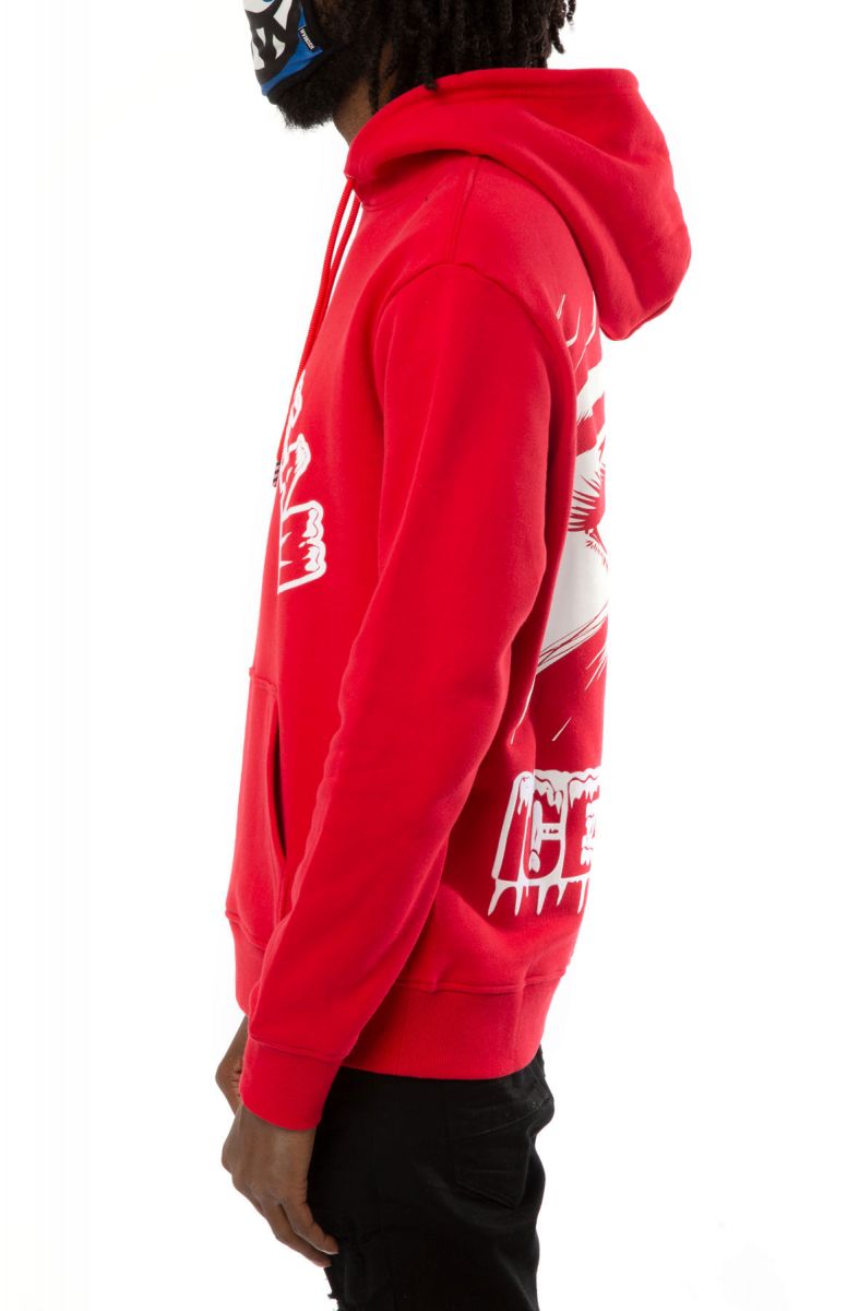 ICE CREAM Arch Hoodie 4018302RED Karmaloop