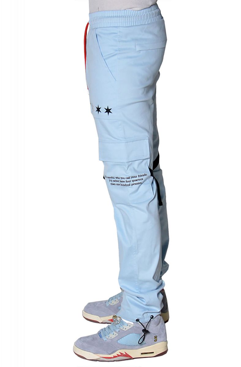 flared cargo pants mens