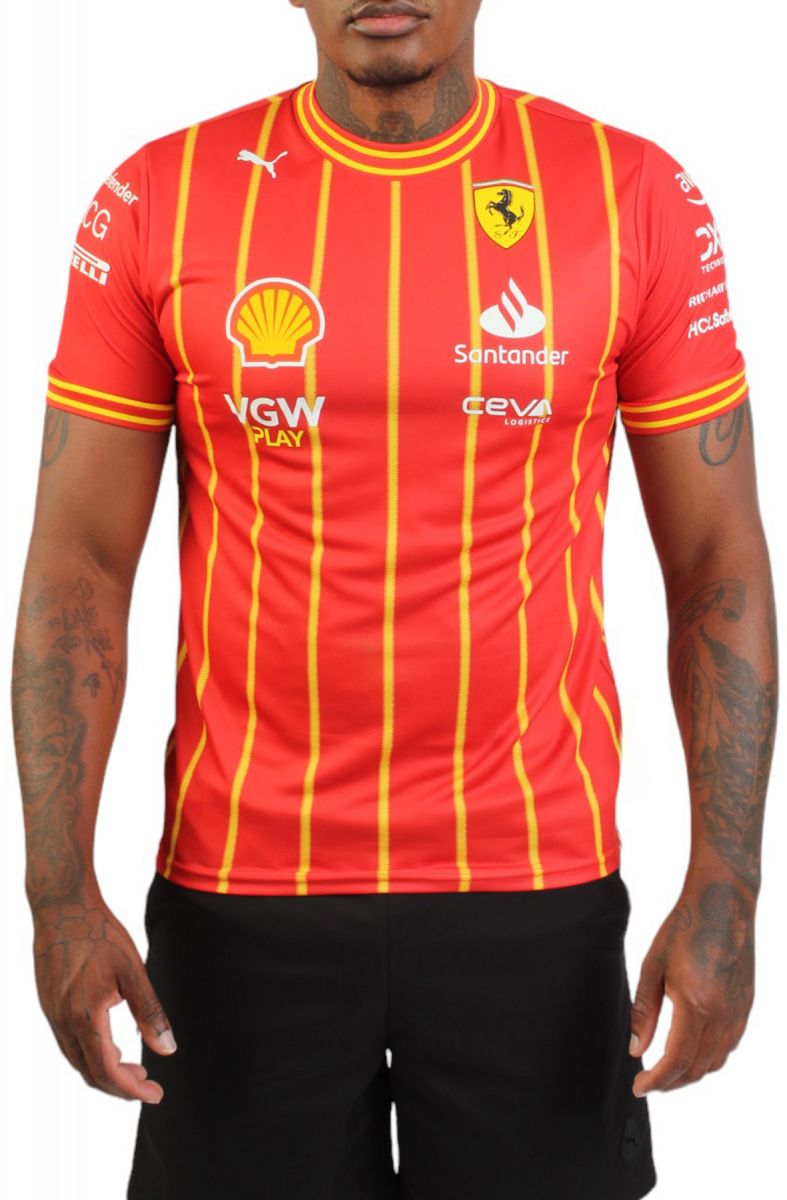 PUMA Scuderia Ferrari Team Men's Soccer Jersey 76360801 - Karmaloop