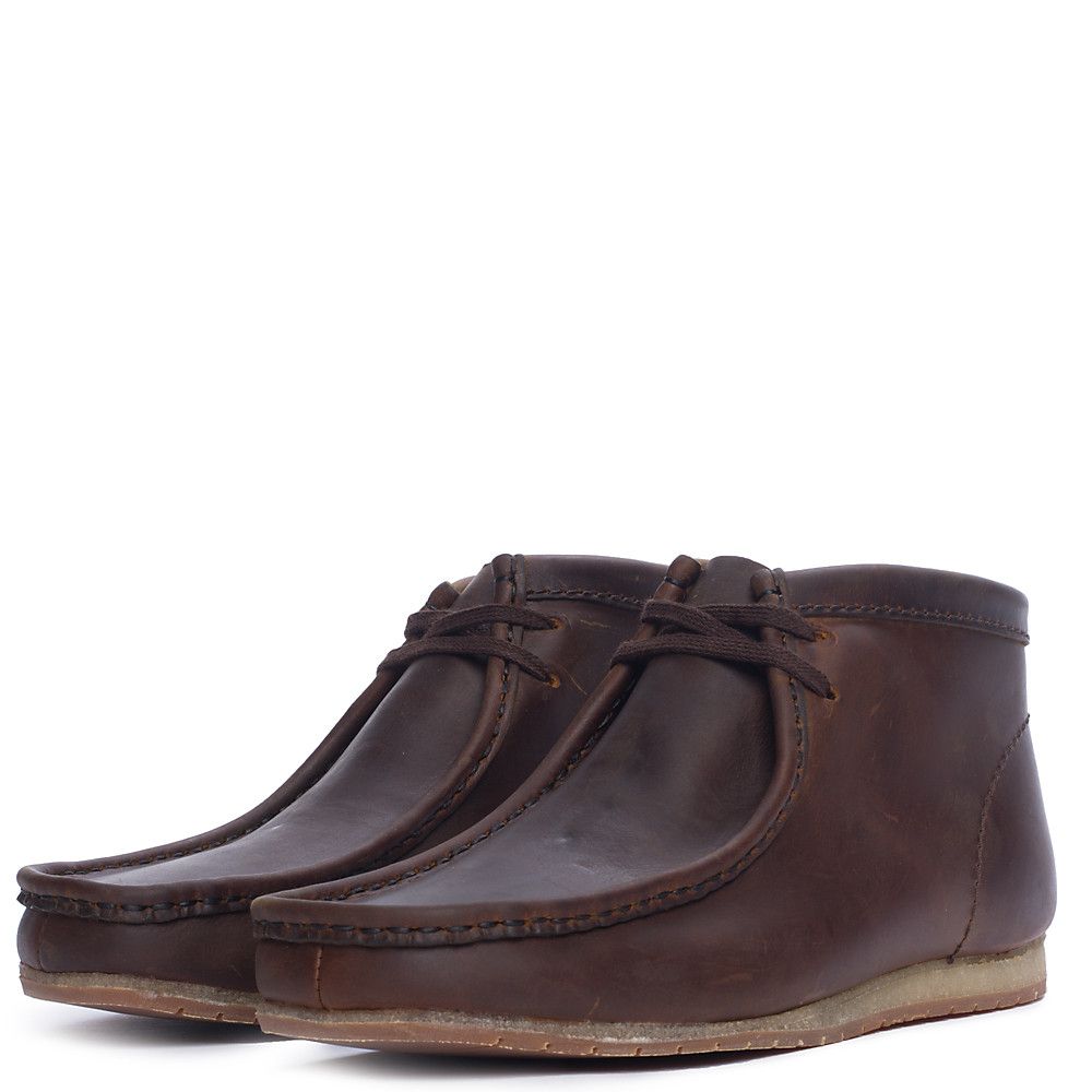 Clarks men's wallabee step boot outlet chukka