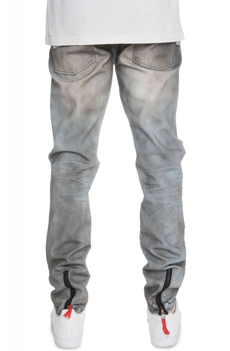 DETACHE LABS The Loggerhead 5 Pocket Denim Jeans in Oil Spill Indigo  16102LHPIN-OIL - PLNDR