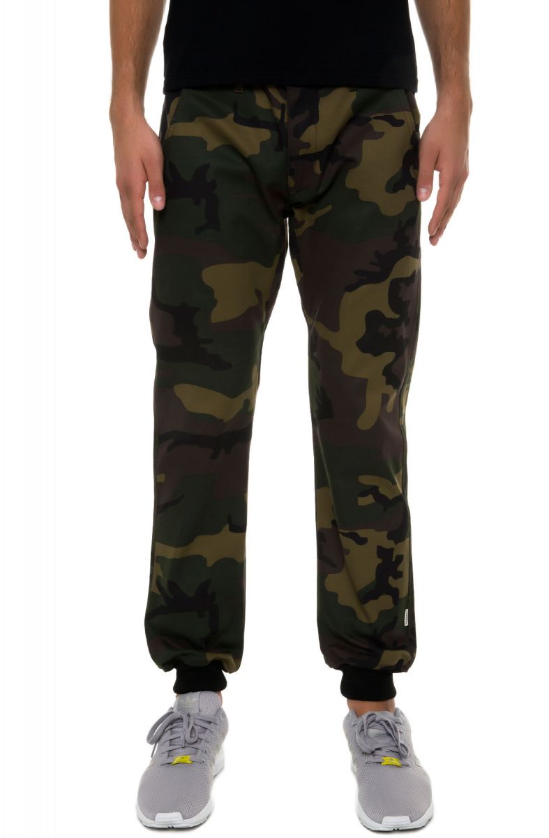 woodland camo joggers