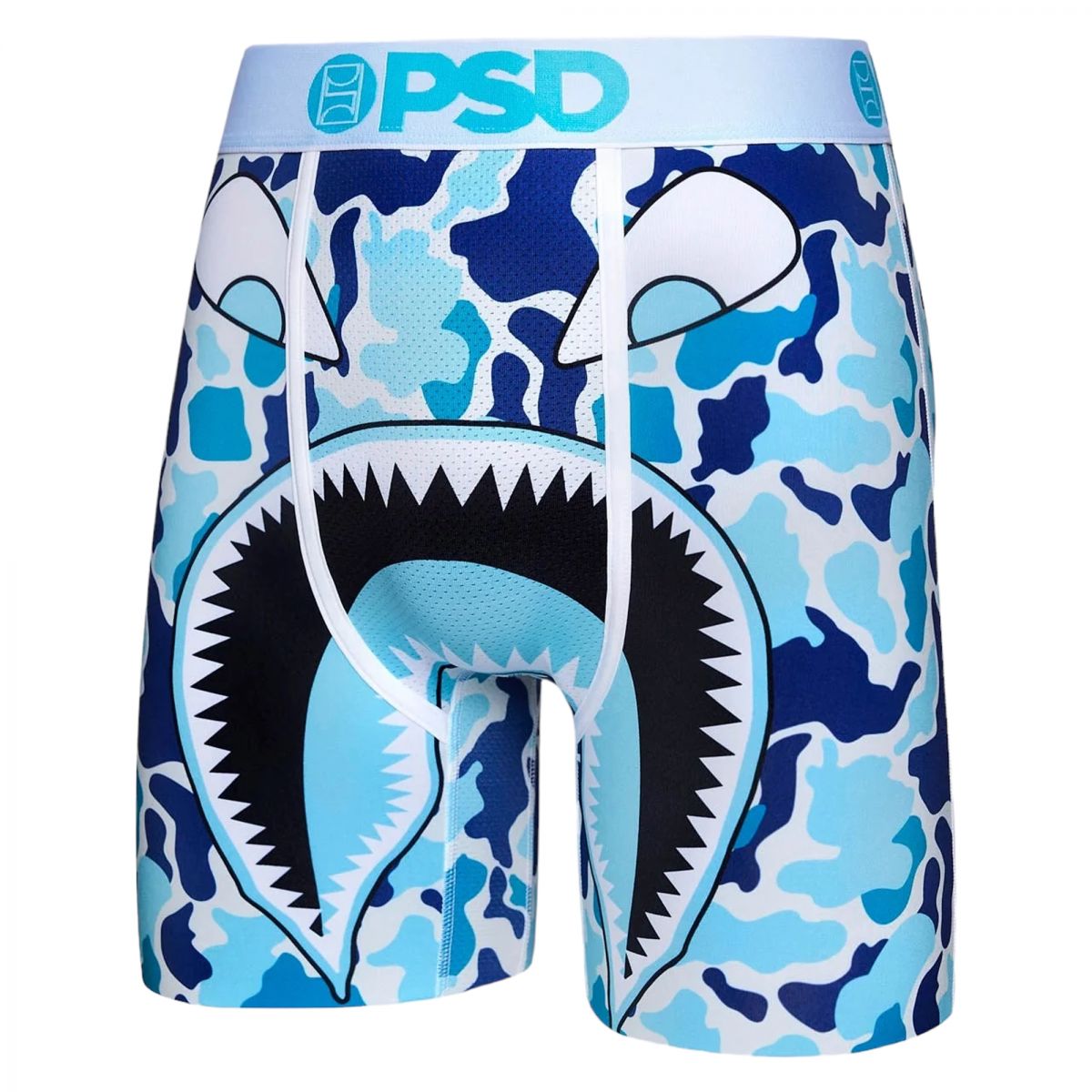 PSD Boy's Camo Print Boxer Briefs - Breathable and Supportive