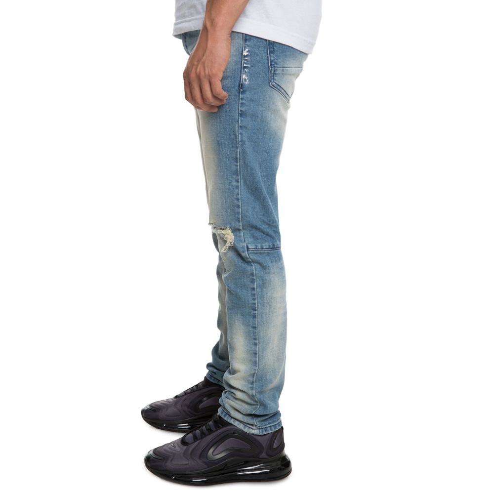 knee torn jeans