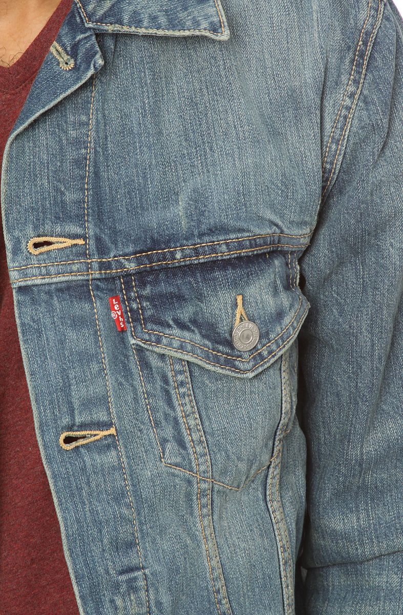 levi's slim fit trucker