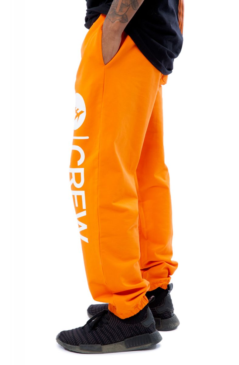 orange champion sweatpants