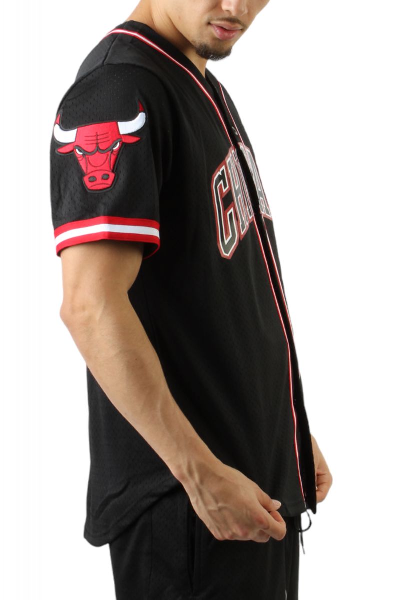 PRO STANDARD Chicago Bulls Logo Mesh-up Jersey BCB153898-BLK