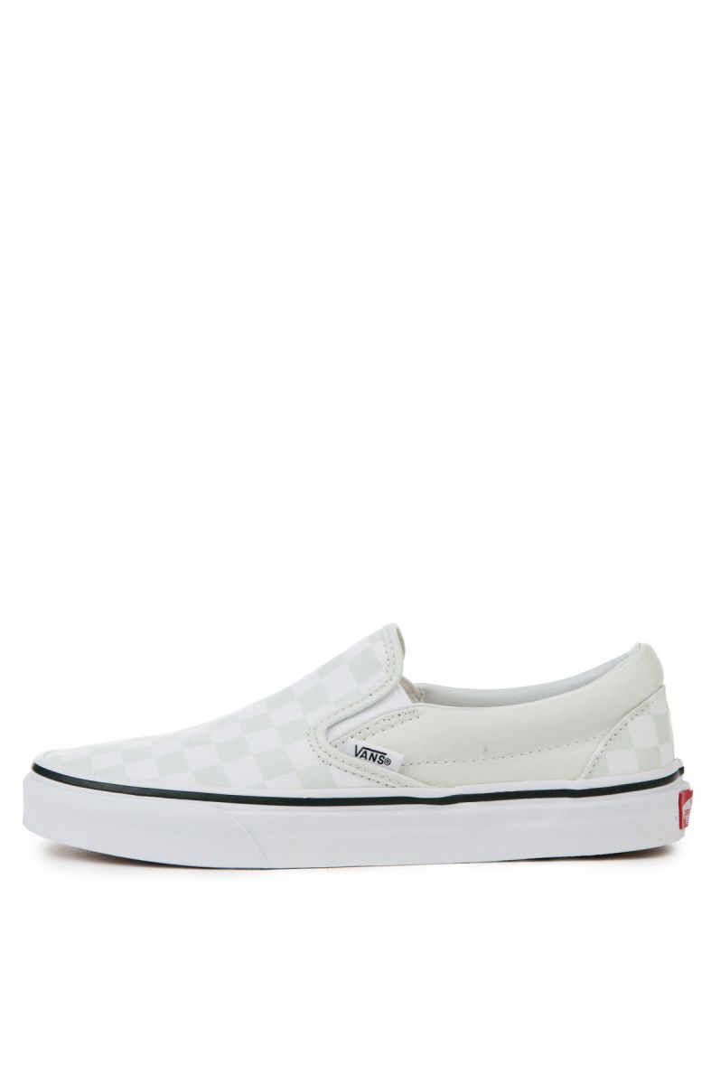 vans classic slip on checkerboard true white vans classic slip on checkerboard true white