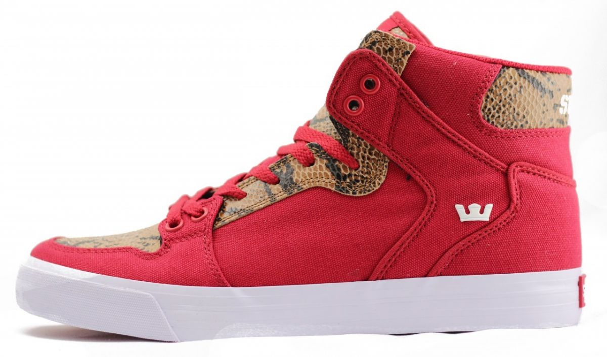 Boty supra suprano 2025 high red snake