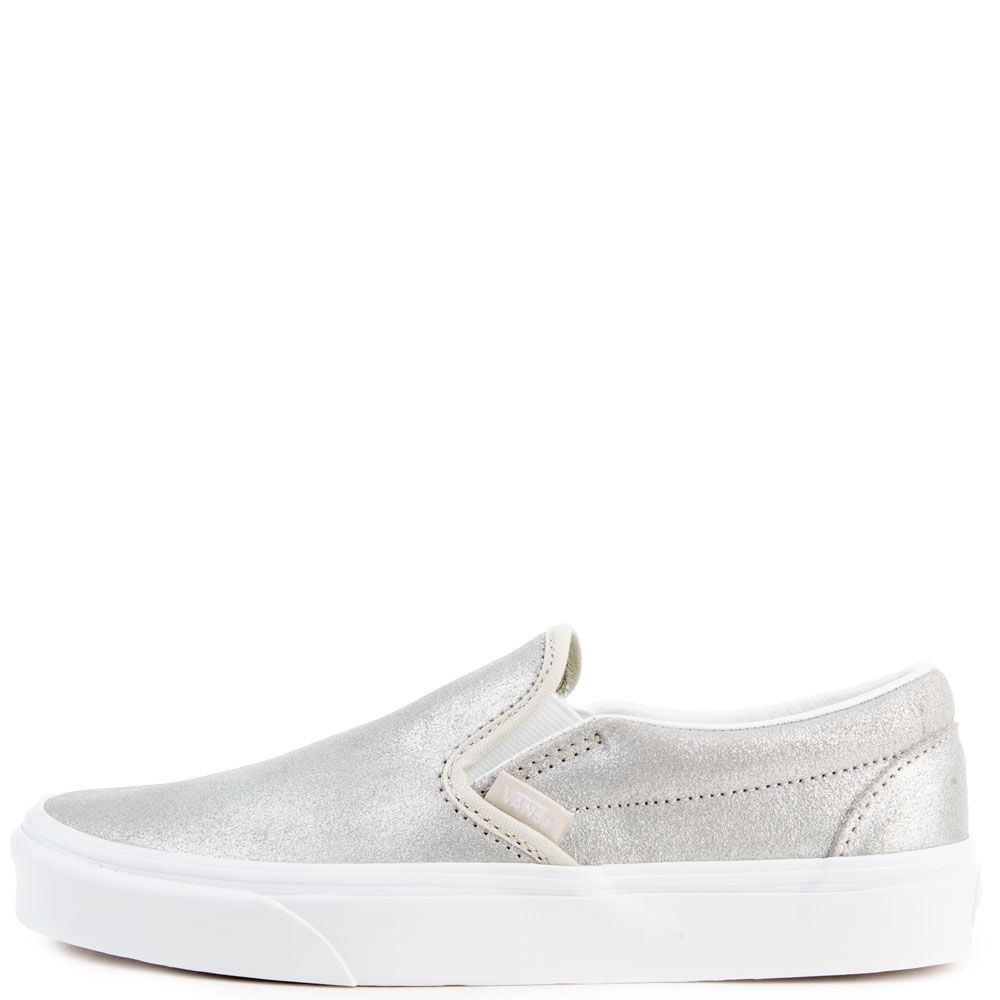 silver vans womens