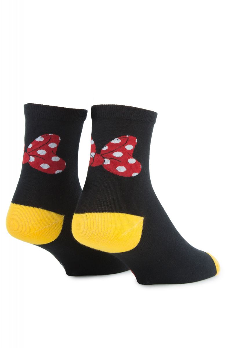VANS The Mickey X Socks in Black VN0A3UHLBLK Karmaloop