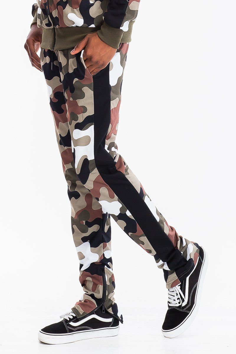 WEIV FULL CAMO TRACK PANTS TP600WOOD Karmaloop — free download