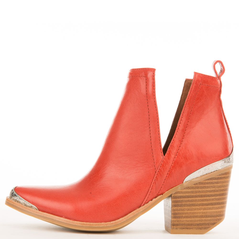 red western booties