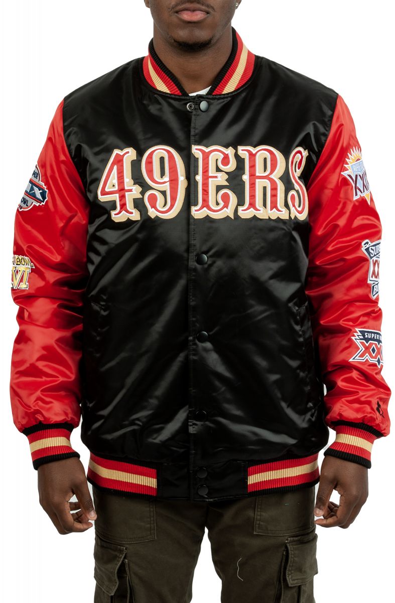 STARTER San Francisco 49ers Champs Patches Jacket LS20R996 SNF - Karmaloop