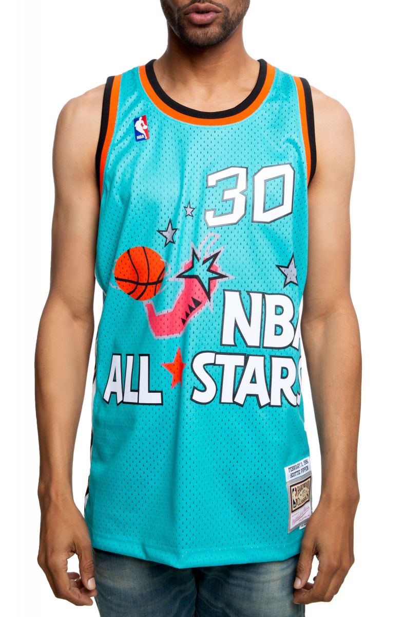 Mitchell & Ness NBA Shorts All-Star East 1996 Teal Blue *NEW*