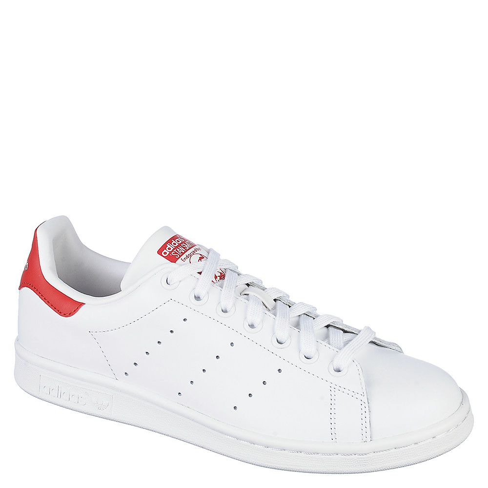 adidas stan smith white red