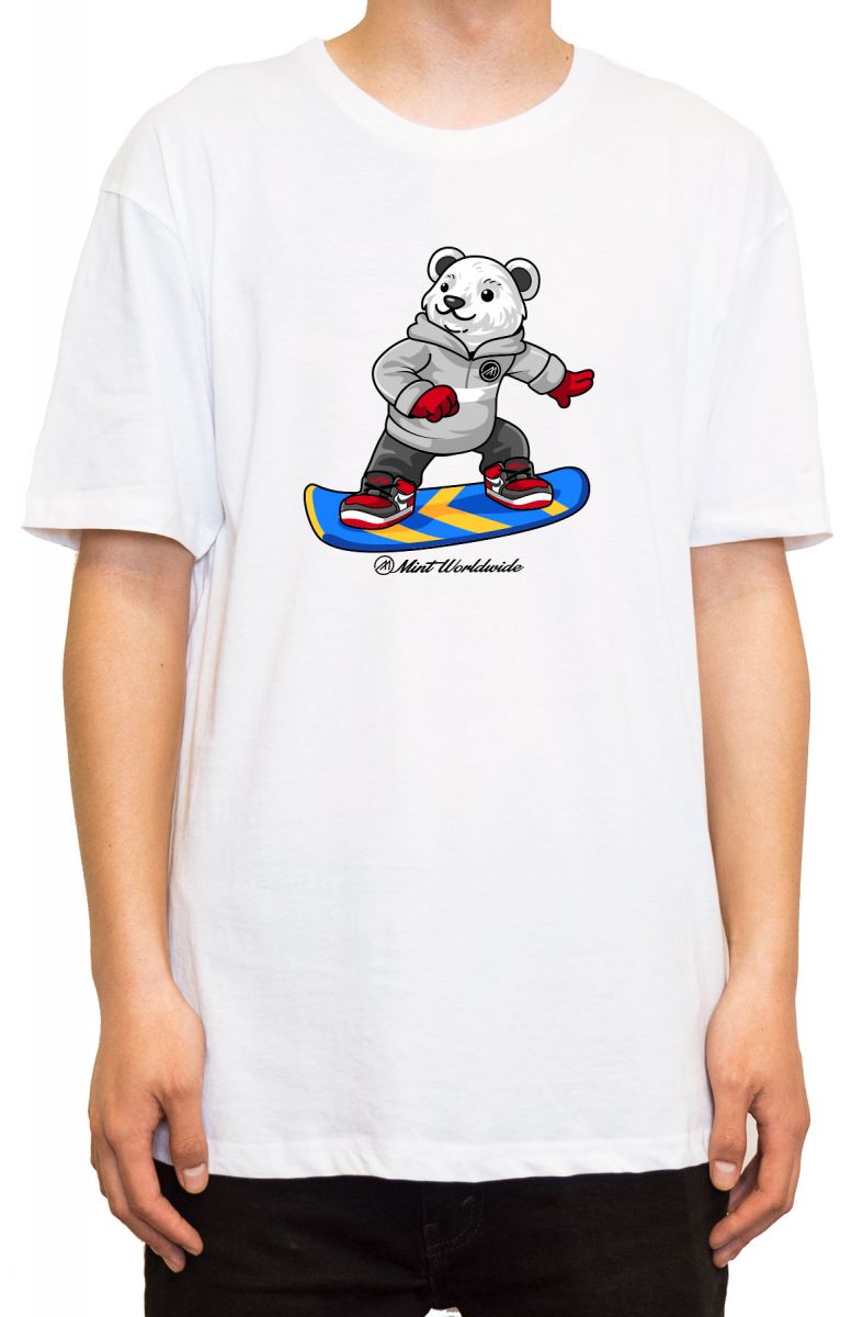 MINT Snowboard Bear T-shirt 