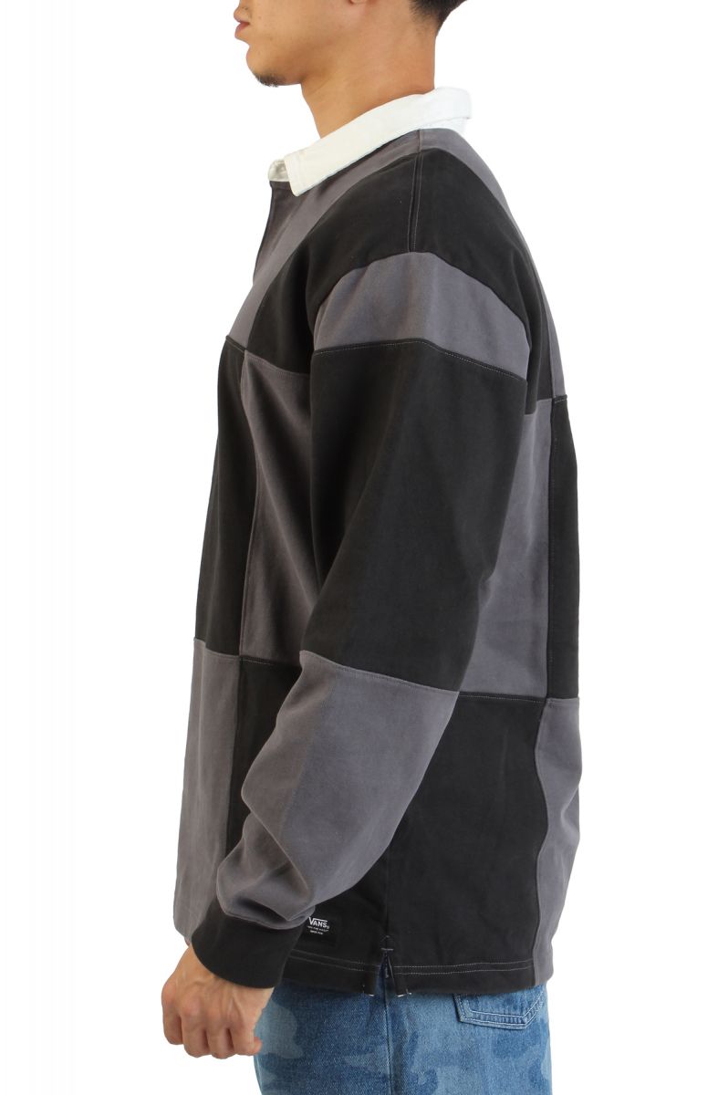 VANS Grant Checkerboard Rugby Knit VN000P8VBLK - Karmaloop