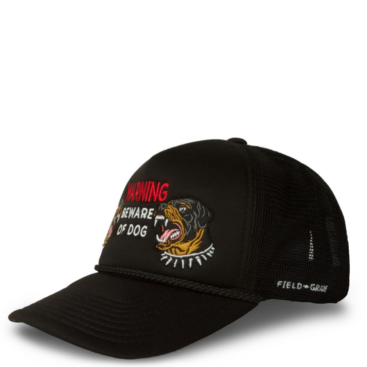 FIELD GRADE Beware of Dog Trucker Hat 1004692 - Karmaloop