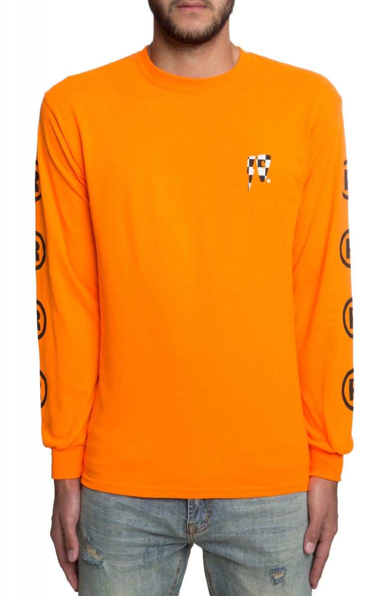 neon orange calabasas long sleeve