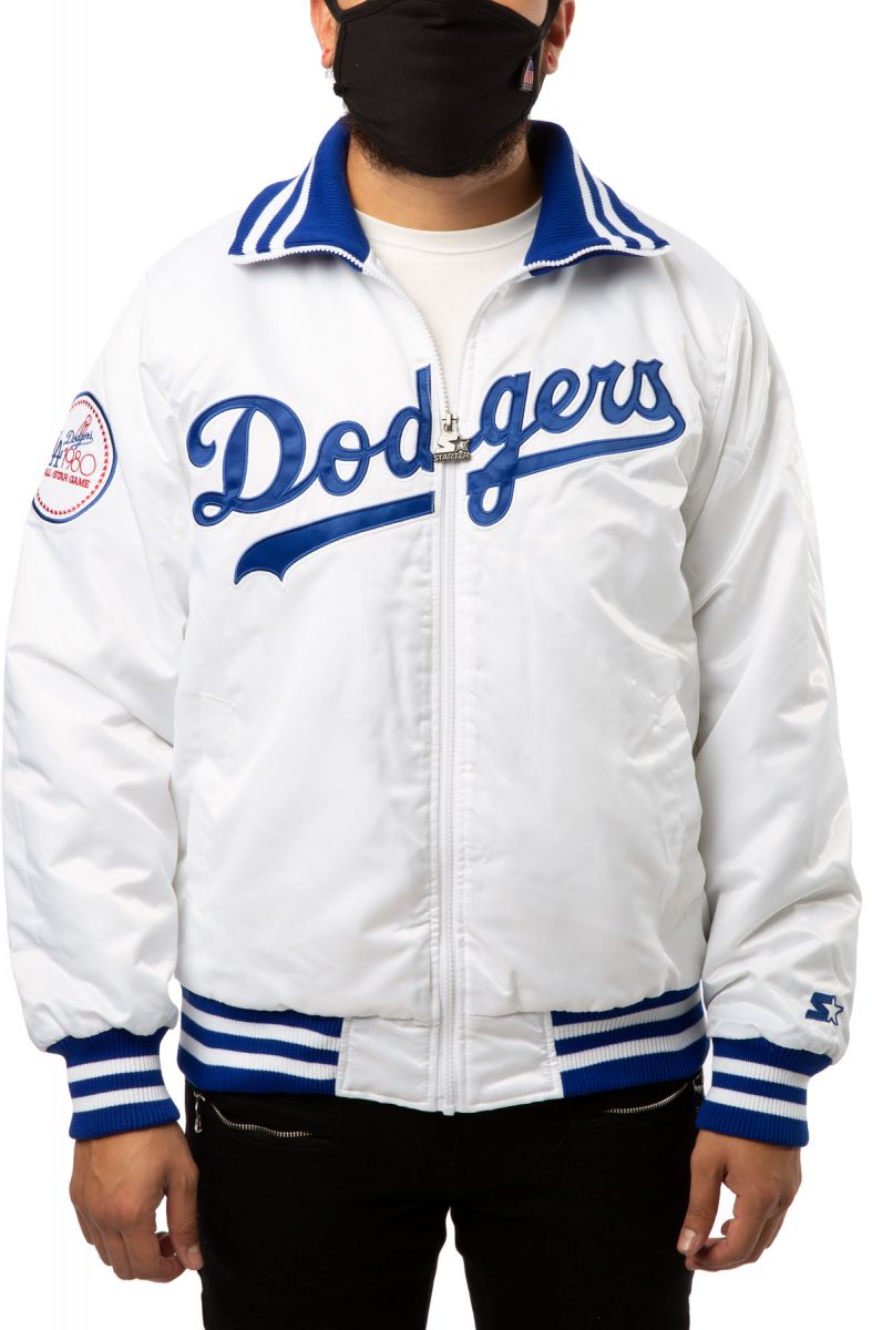 STARTER Los Angeles Dodgers Zip-Up Jacket LS97W169LAD - Karmaloop
