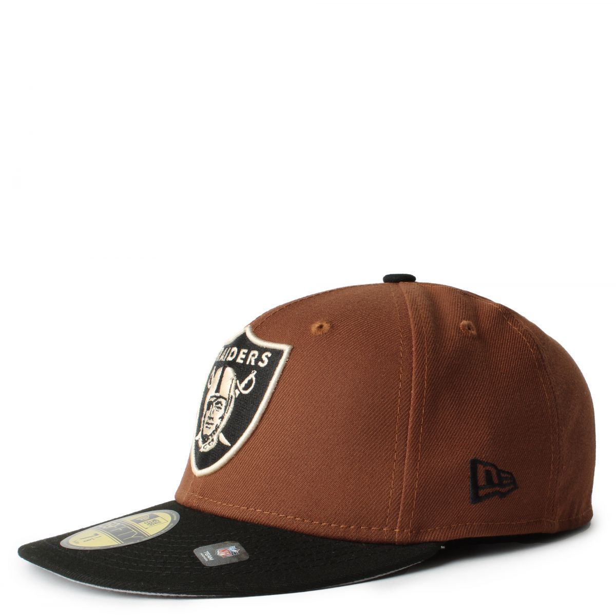 New Era 59FIFTY Las Vegas Raiders Harvest Brown Black Fitted Hat