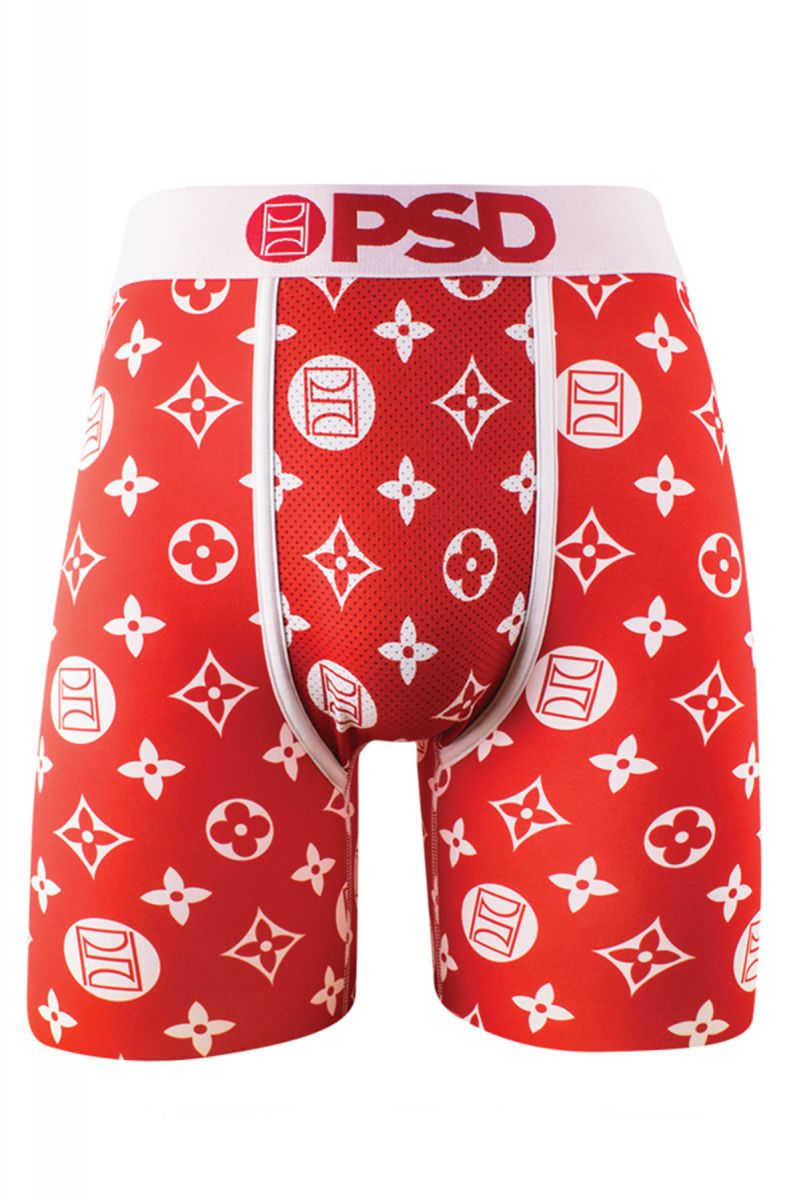 Download Psd Boxers Pattern Brief Red