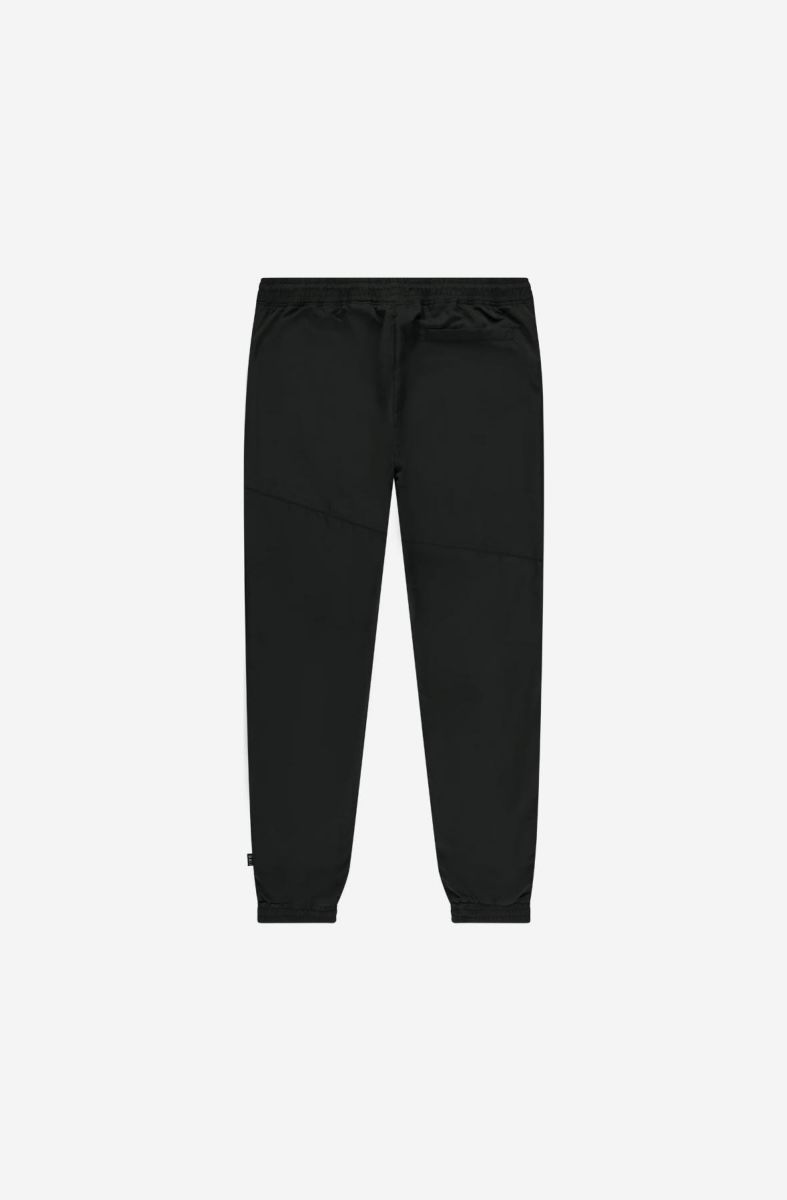 KING APPAREL Tennyson Shell Tracksuit Bottoms Black SS22TTBB Karmaloop