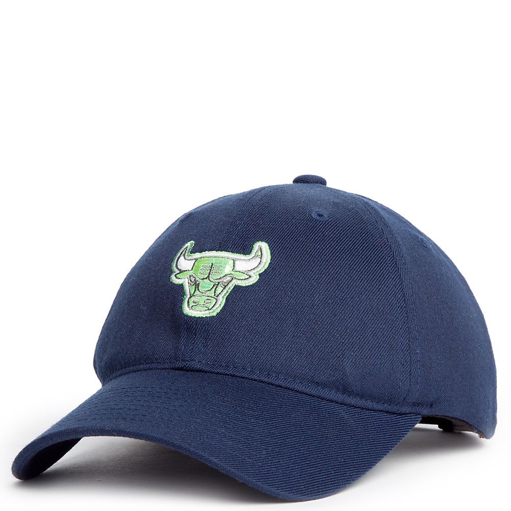 MITCHELL & NESS Chicago Bulls Dad Hat Navy QG10Z FAS 5BULLS - Karmaloop