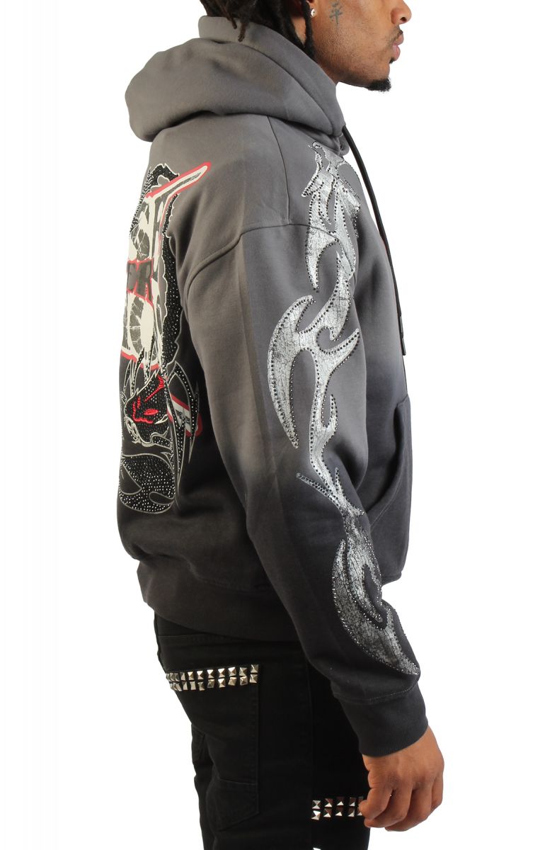 SMOKE RISE Stinger Hoodie FO26S429SK-CHA - Karmaloop