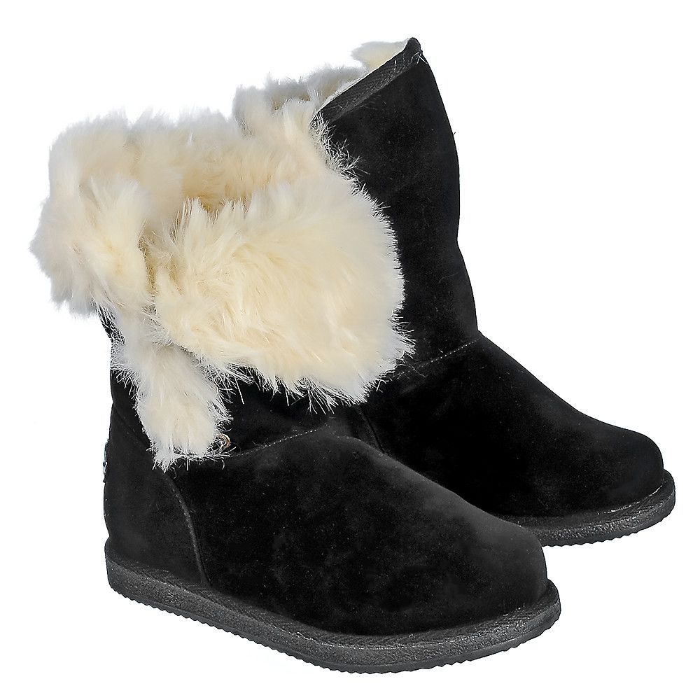 SOLE LA VIE Women's Fur Boot Urban Fur URBAN FUR/BLACK - Karmaloop