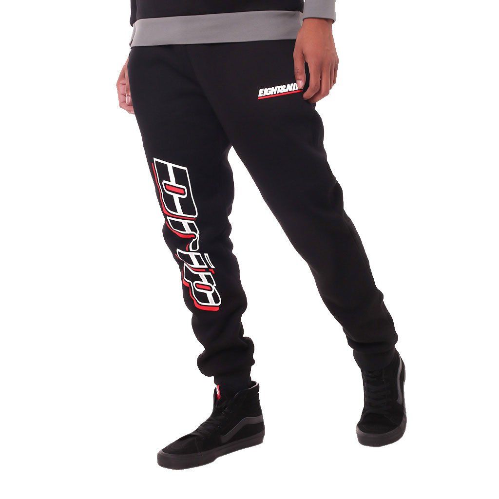 8&9 CLOTHING Drip Sweat Pants Black SPDRIPBLK - Karmaloop