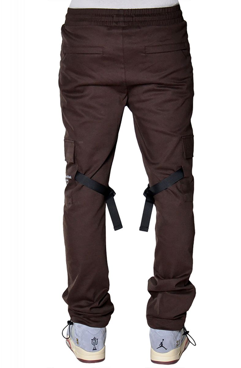 flared cargo pants mens